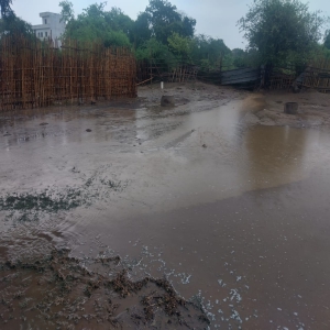 Nach den starken Regenfällen...